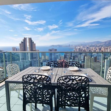 Appartamento Skyline 18 Terraza Privada Con Impresionantes Vistas Al Mar Benidorm Esterno foto